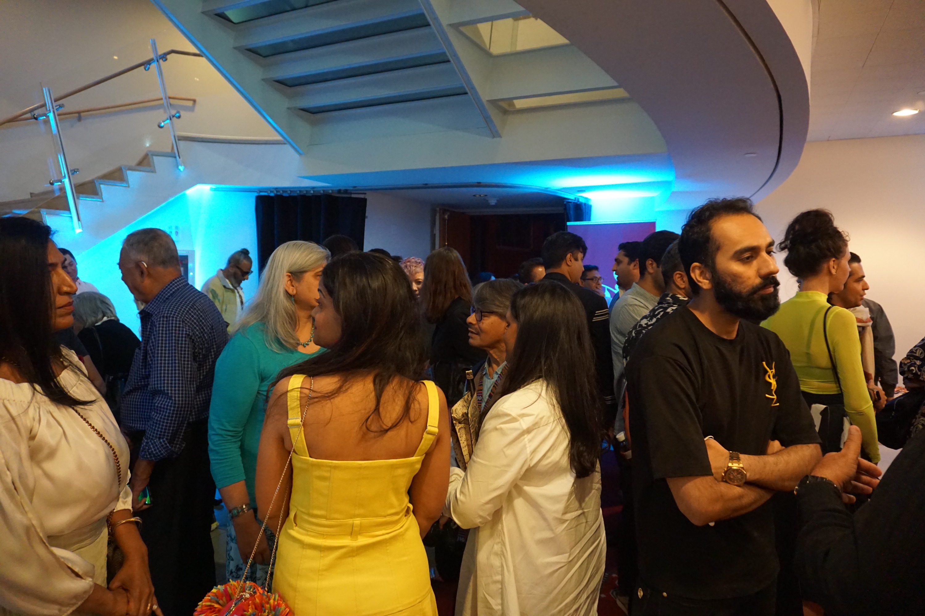 A crowded reception party at Asia Society New York